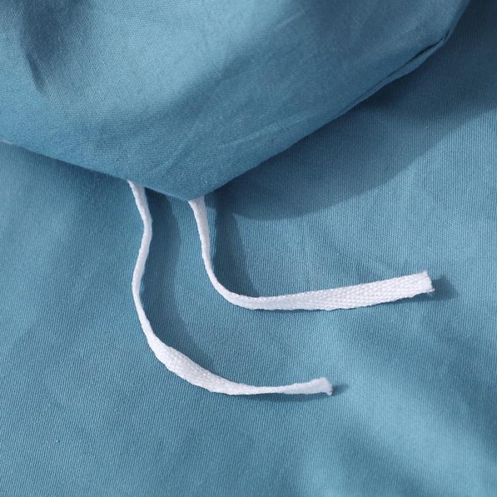 91家纺网 家纺一手货源 找家纺 13372田园风全棉毛巾绣四件套纯棉绣花全棉刺绣桃花朵朵湖蓝