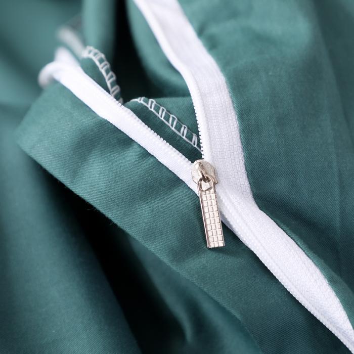 91家纺网 家纺一手货源 找家纺 13372田园风全棉毛巾绣四件套纯棉绣花全棉刺绣夏花绽放墨绿