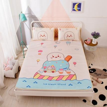 91家纺网 家纺一手货源 找家纺 （总）A+艾佳 2020新款大童成人大版卡通冰丝席