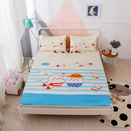 91家纺网 家纺一手货源 找家纺 （总）A+艾佳 2020新款大童成人大版卡通冰丝席