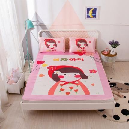 91家纺网 家纺一手货源 找家纺 （总）A+艾佳 2020新款大童成人大版卡通冰丝席