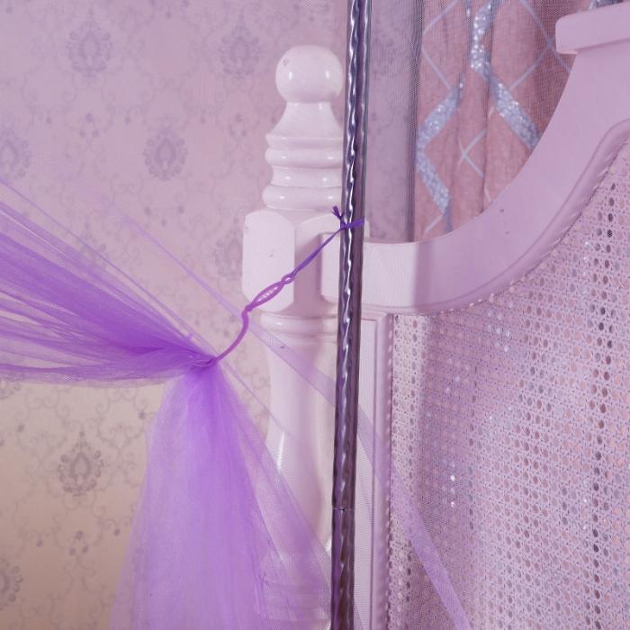 91家纺网 家纺一手货源 找家纺 （总）迷仙巢 2021新款蚊帐C01紫色风铃系列