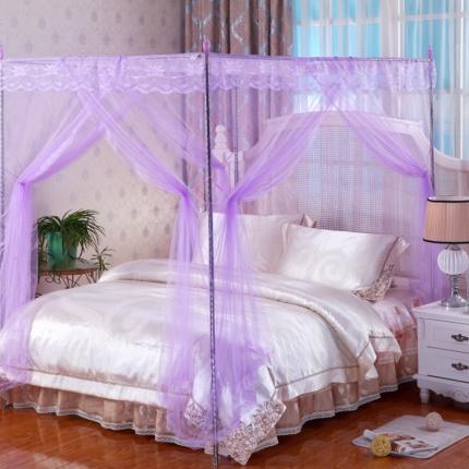 （总）迷仙巢 2021新款蚊帐C01紫色风铃系列