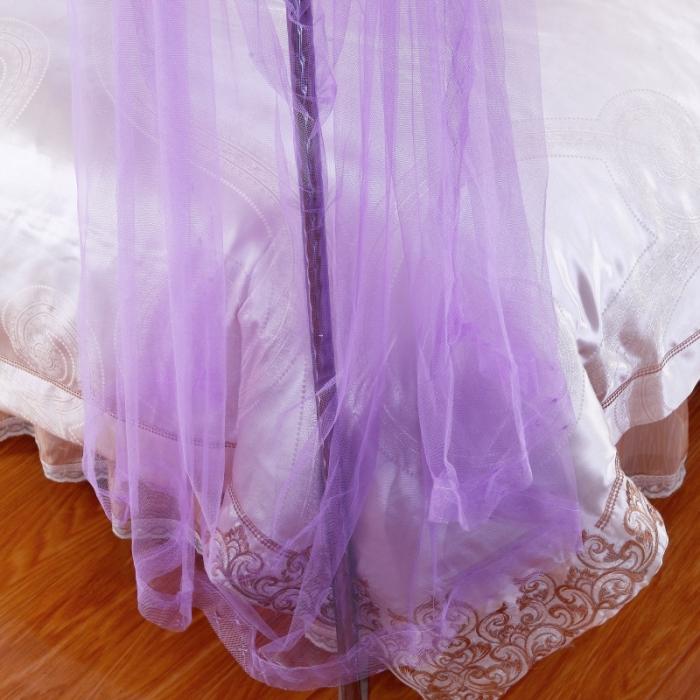 91家纺网 家纺一手货源 找家纺 （总）迷仙巢 2021新款蚊帐C01紫色风铃系列