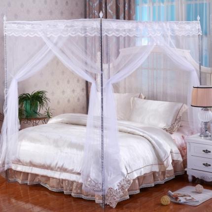 迷仙巢 2021新款蚊帐C01紫色风铃系列 白色