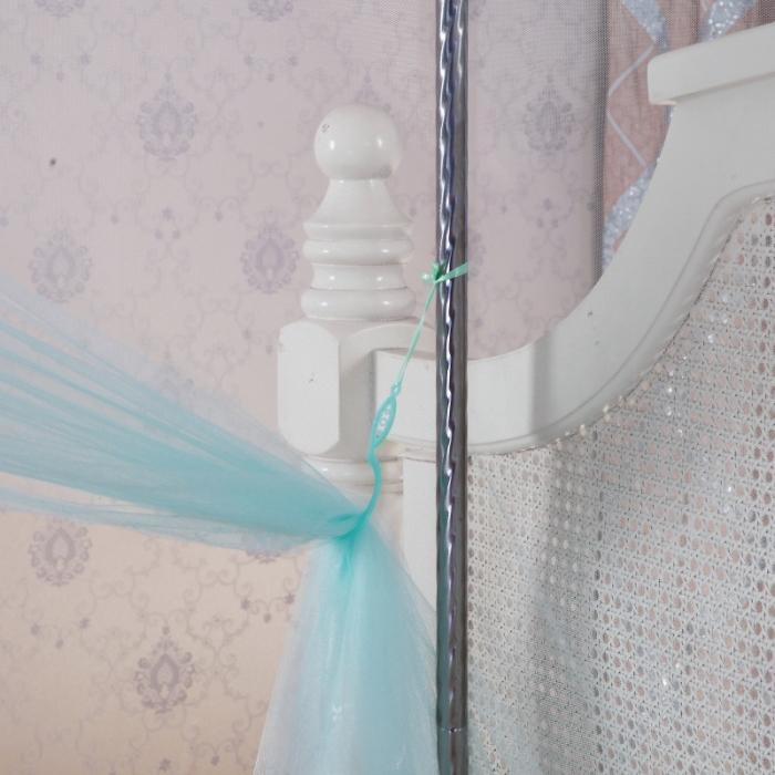 91家纺网 家纺一手货源 找家纺 迷仙巢 2021新款蚊帐C01紫色风铃系列 水蓝