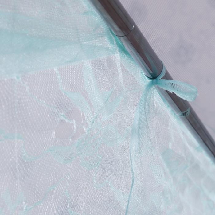 91家纺网 家纺一手货源 找家纺 迷仙巢 2021新款蚊帐C01紫色风铃系列 水蓝