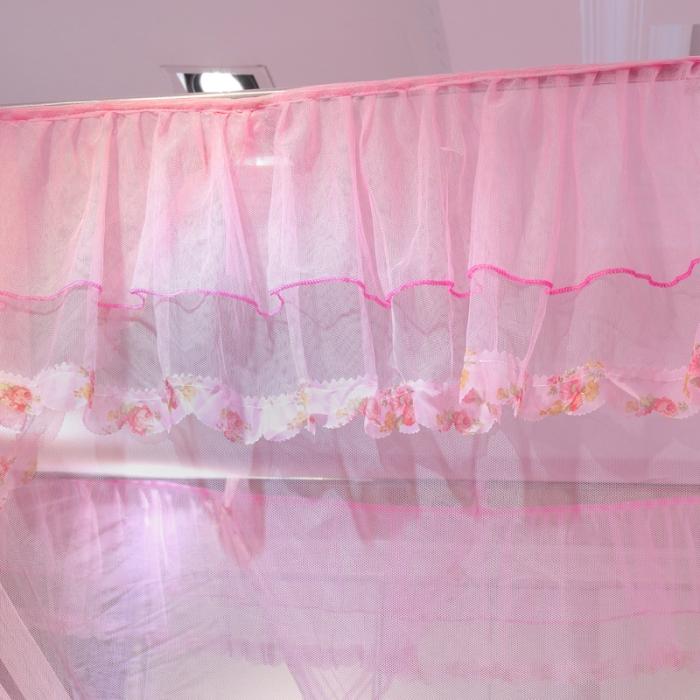 91家纺网 家纺一手货源 找家纺 （总）迷仙巢 2022新款花边款落地式蚊帐C02公主梦系列