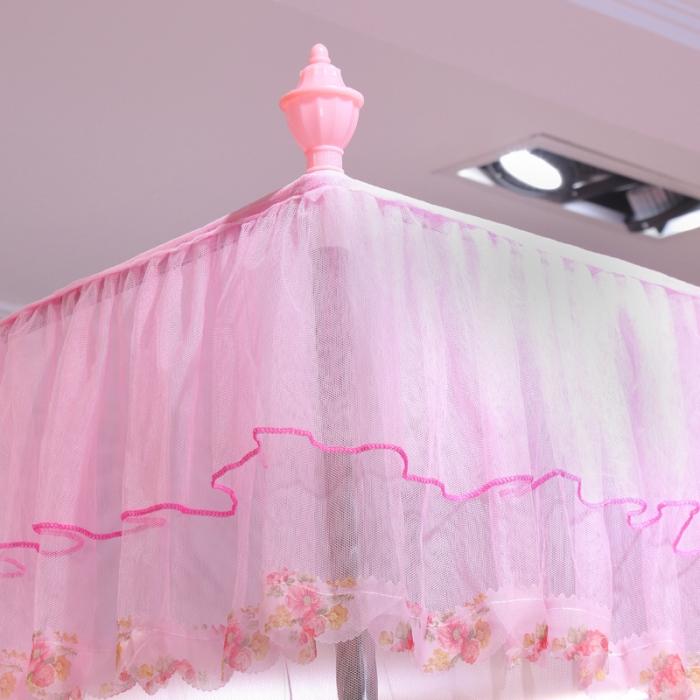 91家纺网 家纺一手货源 找家纺 （总）迷仙巢 2022新款花边款落地式蚊帐C02公主梦系列