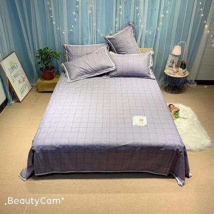 91家纺网 家纺一手货源 找家纺 仟网汇2020新款纯棉老粗布三件套凉席 时尚空间