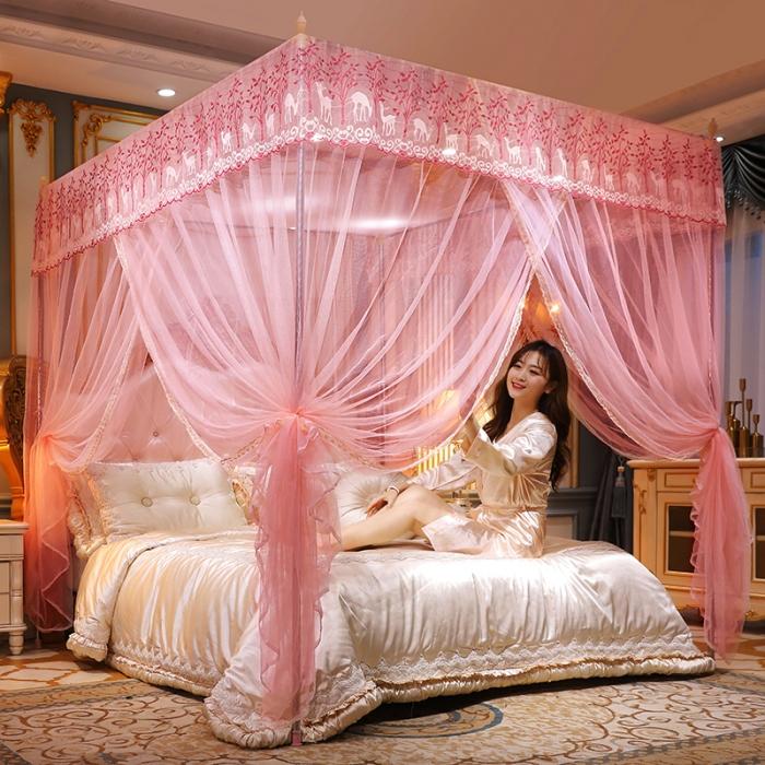 91家纺网 家纺一手货源 找家纺 迷仙巢 2020新款蚊帐C20系列 玉色