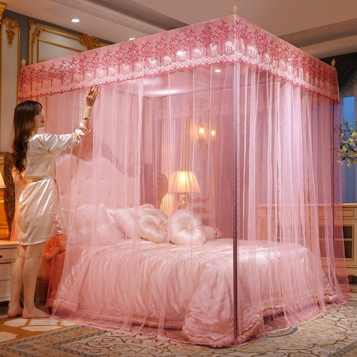 91家纺网 家纺一手货源 找家纺 迷仙巢 2020新款蚊帐C20系列 玉色