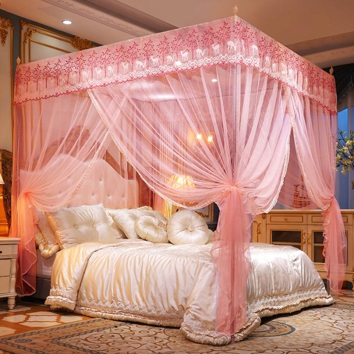 91家纺网 家纺一手货源 找家纺 迷仙巢 2020新款蚊帐C20系列 玉色