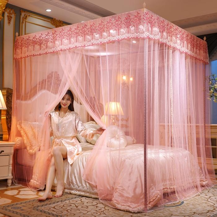 91家纺网 家纺一手货源 找家纺 迷仙巢 2020新款蚊帐C20系列 玉色