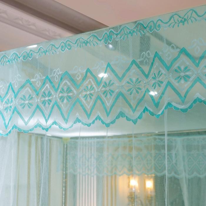 91家纺网 家纺一手货源 找家纺 迷仙巢   2020新款蚊帐C50系列 水绿