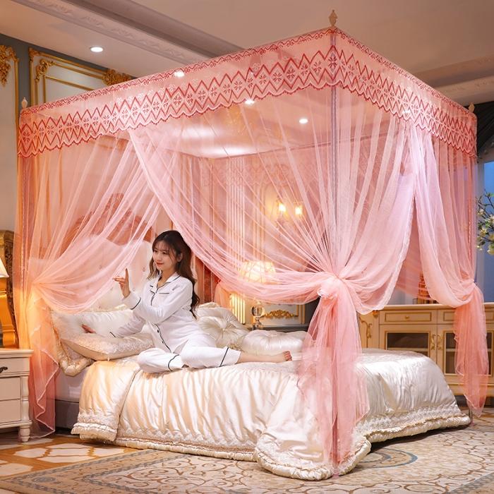 91家纺网 家纺一手货源 找家纺 迷仙巢   2020新款蚊帐C50系列 玉色