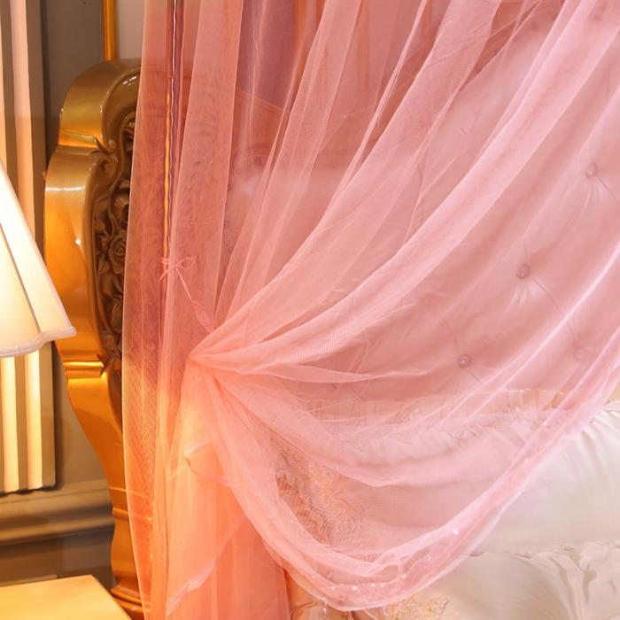 91家纺网 家纺一手货源 找家纺 迷仙巢   2020新款蚊帐C50系列 玉色