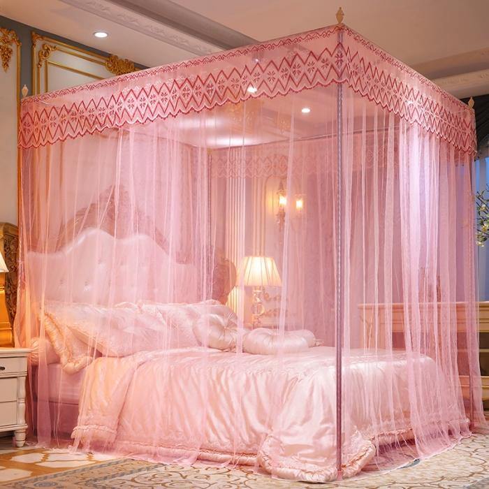 91家纺网 家纺一手货源 找家纺 迷仙巢   2020新款蚊帐C50系列 玉色