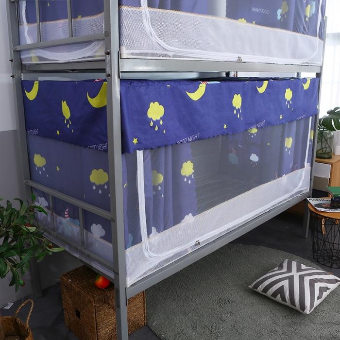 91家纺网 家纺一手货源 找家纺 迷仙巢 2020新款上下铺学生蚊帐 晚安