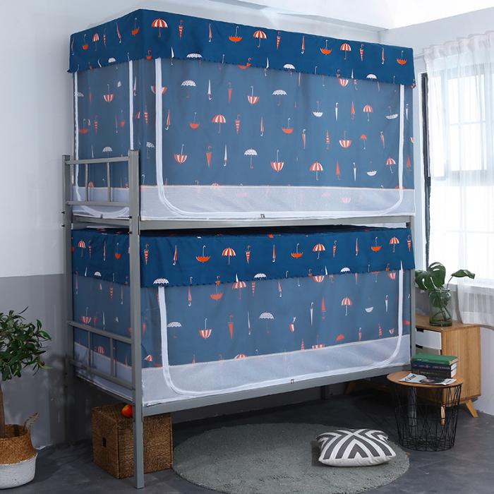 91家纺网 家纺一手货源 找家纺 迷仙巢 2020新款上下铺学生蚊帐 小雨伞