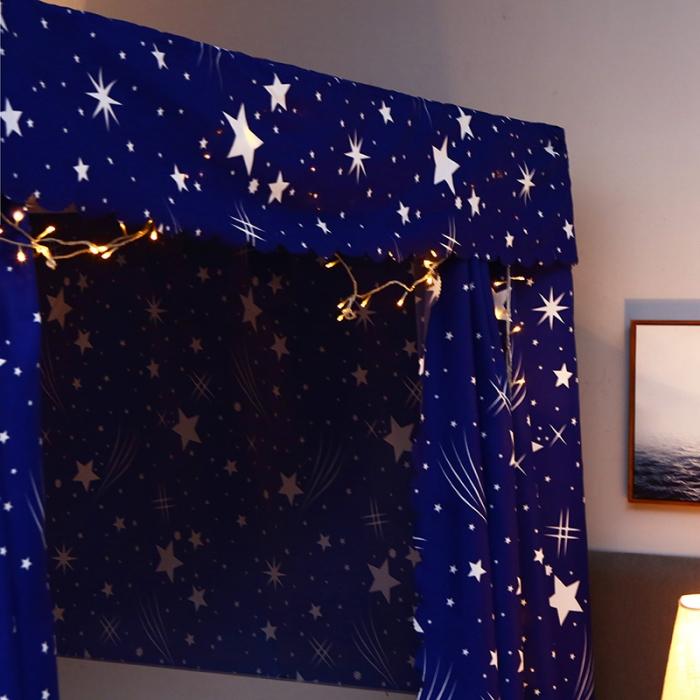 91家纺网 家纺一手货源 找家纺 （总）迷仙巢 2022新款遮光床帘蚊帐