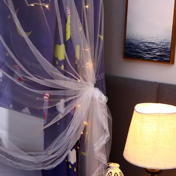 91家纺网 家纺一手货源 找家纺 迷仙巢 2022新款遮光床帘蚊帐 晚安