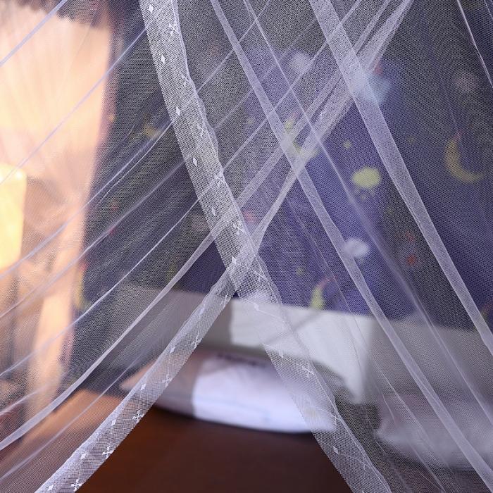 91家纺网 家纺一手货源 找家纺 迷仙巢 2022新款遮光床帘蚊帐 晚安