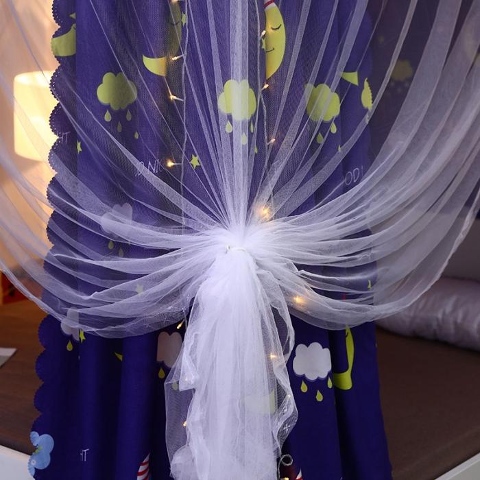 91家纺网 家纺一手货源 找家纺 迷仙巢 2022新款遮光床帘蚊帐 晚安