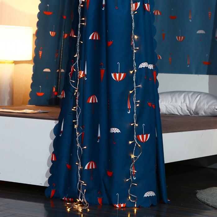 91家纺网 家纺一手货源 找家纺 迷仙巢 2022新款遮光床帘蚊帐 小雨伞