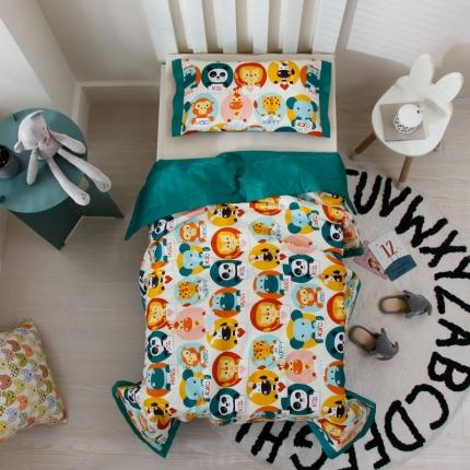 91家纺网 家纺一手货源 找家纺 A+艾佳 2020新款60贡缎糖果系类儿童夏被 群英会