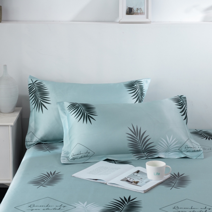 91家纺网 家纺一手货源 找家纺 （总）小芽 2024新款冰凉丝印花凉席小清新系列