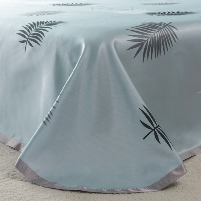 91家纺网 家纺一手货源 找家纺 （总）小芽 2024新款冰凉丝印花凉席小清新系列