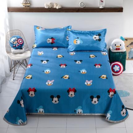 91家纺网 家纺一手货源 找家纺 （总）小芽 迪士尼床单款冰丝凉席