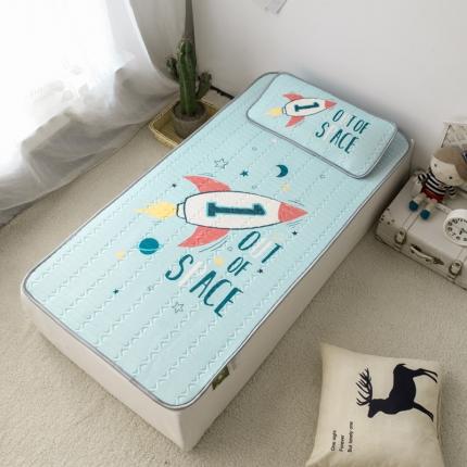 91家纺网 家纺一手货源 找家纺 （总）小芽 2024新款儿童冰感丝乳胶凉席床款