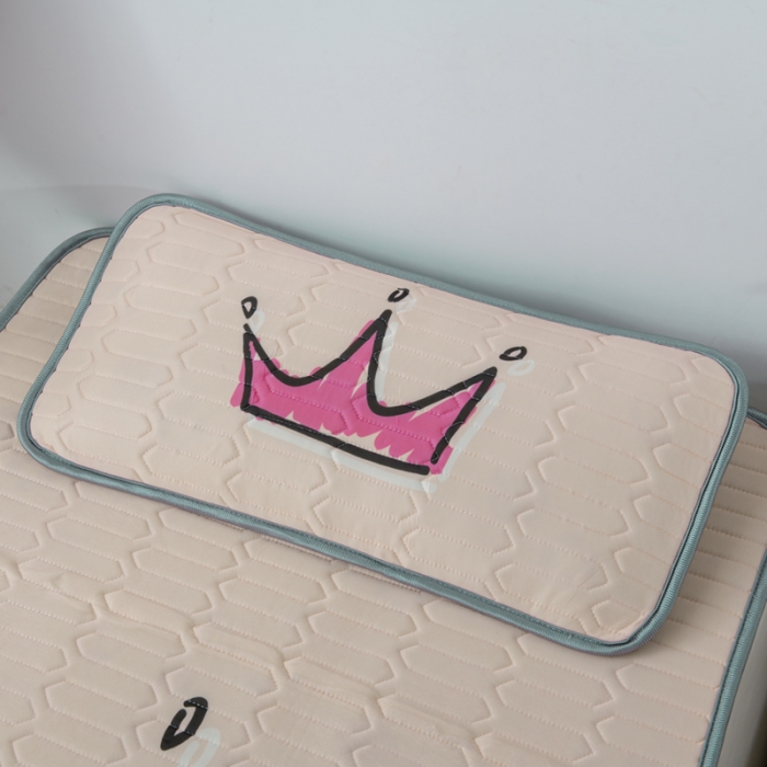 91家纺网 家纺一手货源 找家纺 （总）小芽 2024新款儿童冰感丝乳胶凉席床款