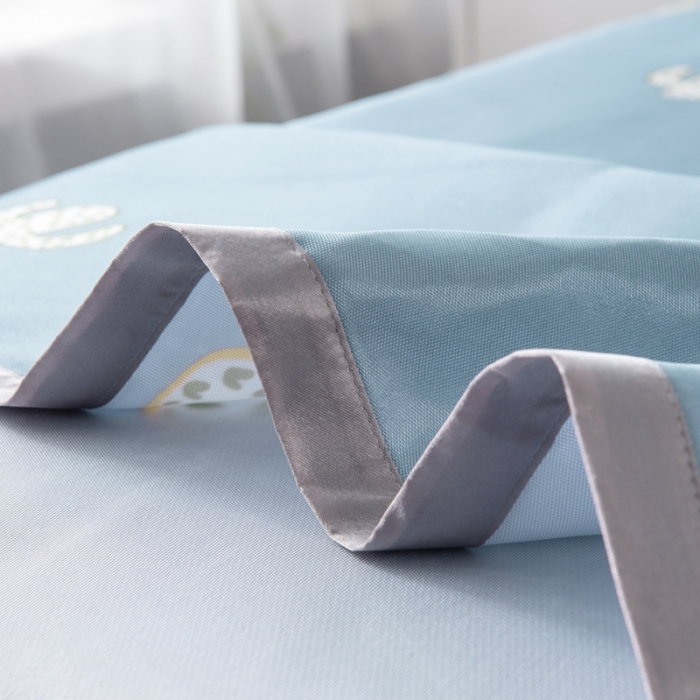 91家纺网 家纺一手货源 找家纺 小芽 2024新款冰凉丝印花凉席小清新系列 菠萝