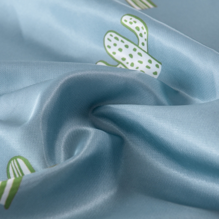 91家纺网 家纺一手货源 找家纺 小芽 2024新款冰凉丝印花凉席小清新系列 菠萝