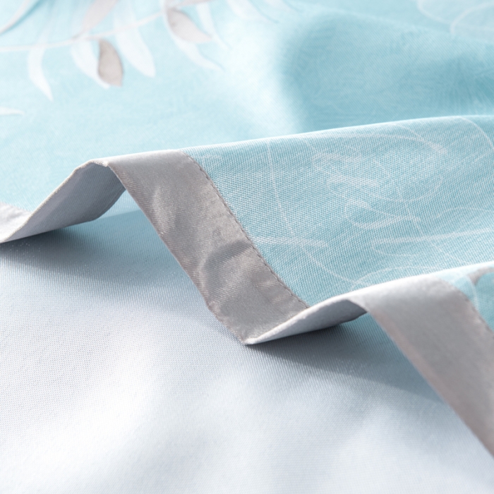 91家纺网 家纺一手货源 找家纺 小芽 2024新款冰凉丝印花凉席小清新系列 又见夏天