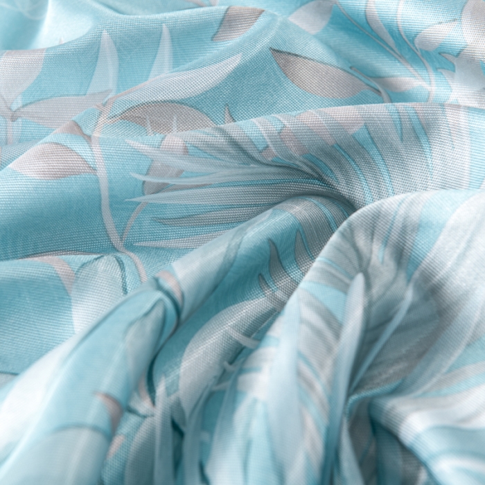 91家纺网 家纺一手货源 找家纺 小芽 2024新款冰凉丝印花凉席小清新系列 又见夏天