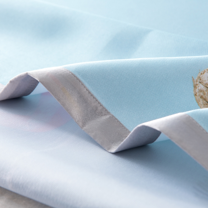 91家纺网 家纺一手货源 找家纺 小芽 2024新款冰凉丝印花凉席小清新系列 火烈鸟