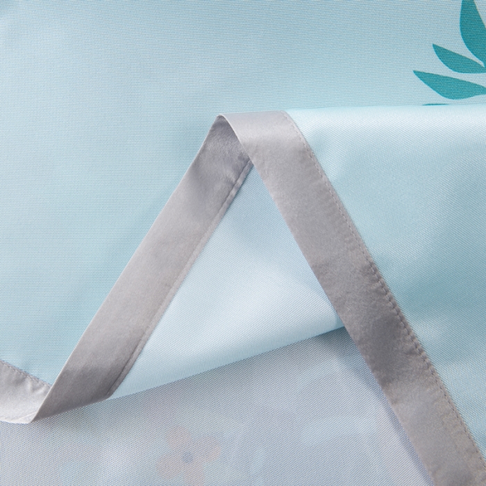 91家纺网 家纺一手货源 找家纺 小芽 2024新款冰凉丝印花凉席小清新系列 动物乐园