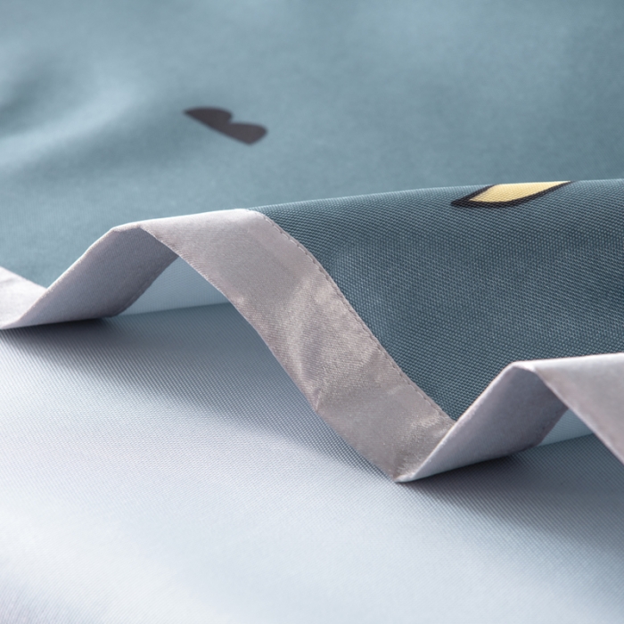 91家纺网 家纺一手货源 找家纺 小芽 2024新款冰凉丝印花凉席小清新系列 鲸梦