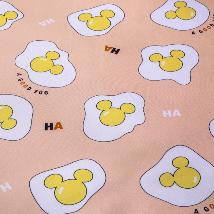 91家纺网 家纺一手货源 找家纺 小芽 迪士尼床单款冰丝凉席 蛋壳米奇玉