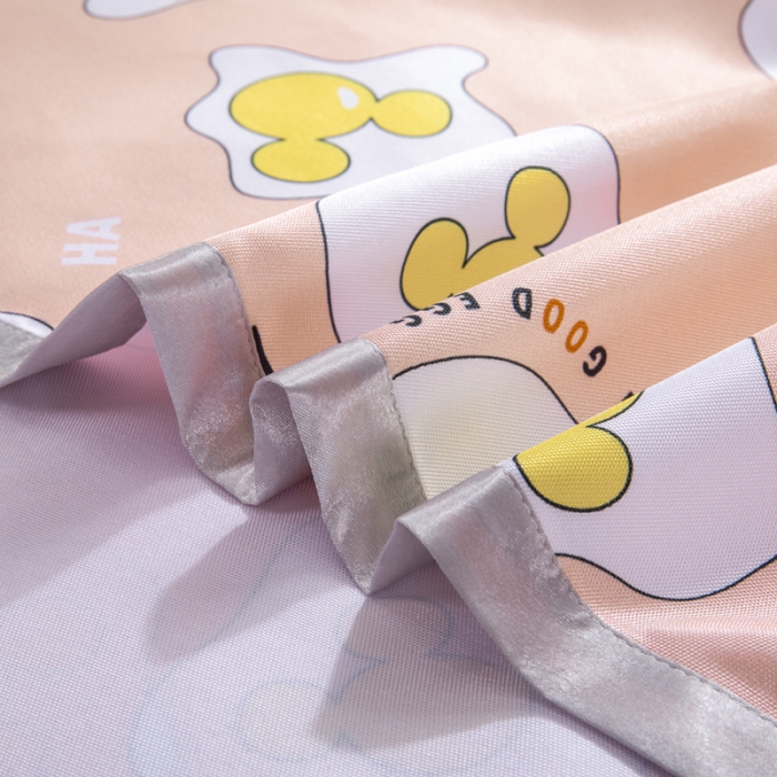 91家纺网 家纺一手货源 找家纺 小芽 迪士尼床单款冰丝凉席 蛋壳米奇玉