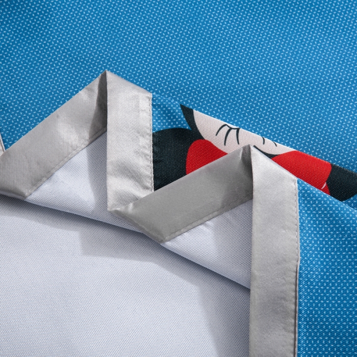 91家纺网 家纺一手货源 找家纺 小芽 迪士尼床单款冰丝凉席 米奇米妮蓝