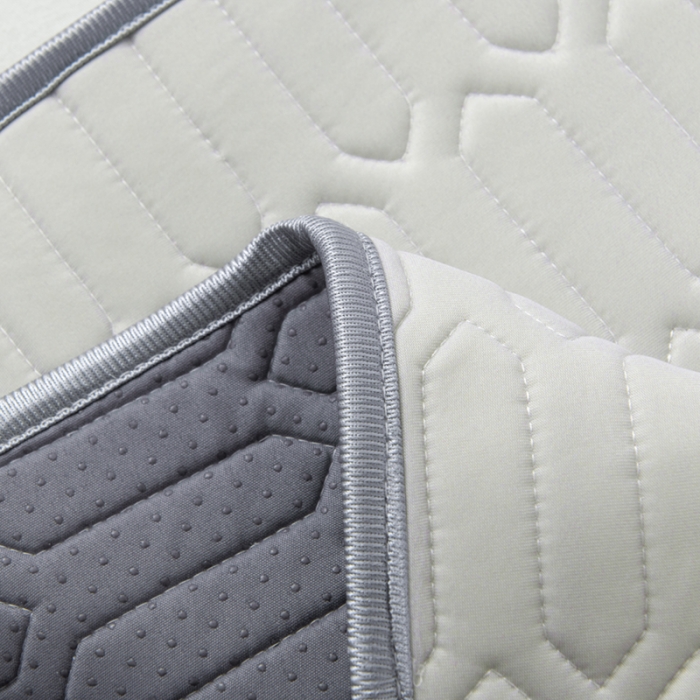 91家纺网 家纺一手货源 找家纺 小芽 2024新款儿童冰感丝乳胶凉席床款 皇冠喵喵