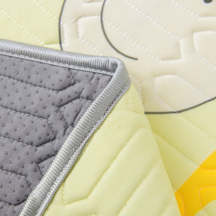 91家纺网 家纺一手货源 找家纺 小芽 2024新款儿童冰感丝乳胶凉席床款 奇优宝贝