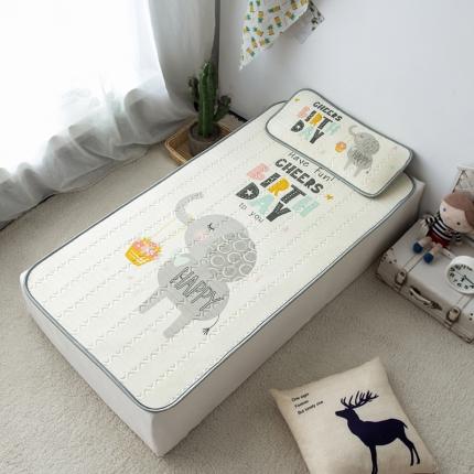 小芽 2024新款儿童冰感丝乳胶凉席床款 童话里的礼物