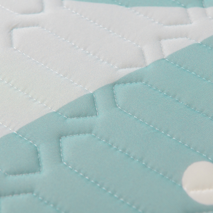 91家纺网 家纺一手货源 找家纺 小芽 2024新款儿童冰感丝乳胶凉席床款 小恐龙