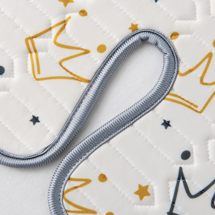 91家纺网 家纺一手货源 找家纺 小芽 2024新款儿童冰感丝乳胶凉席推车款 小皇冠